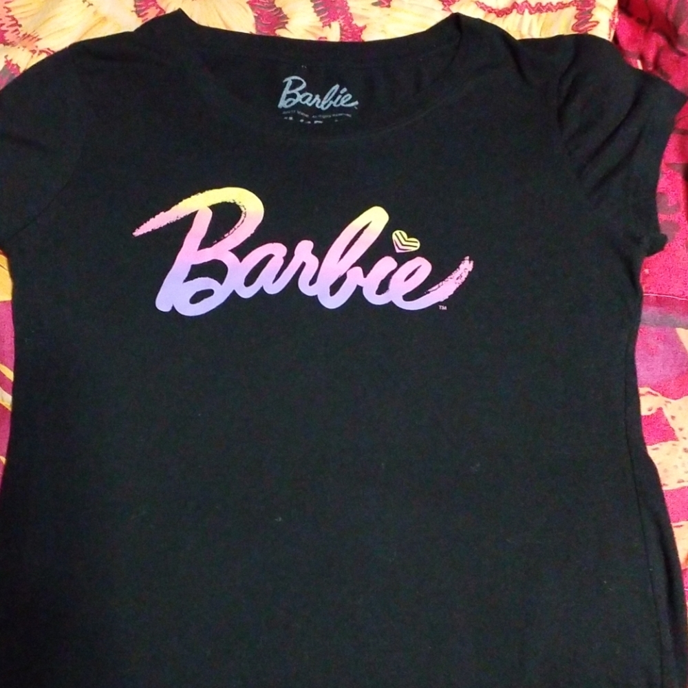 A women's  barbie tee